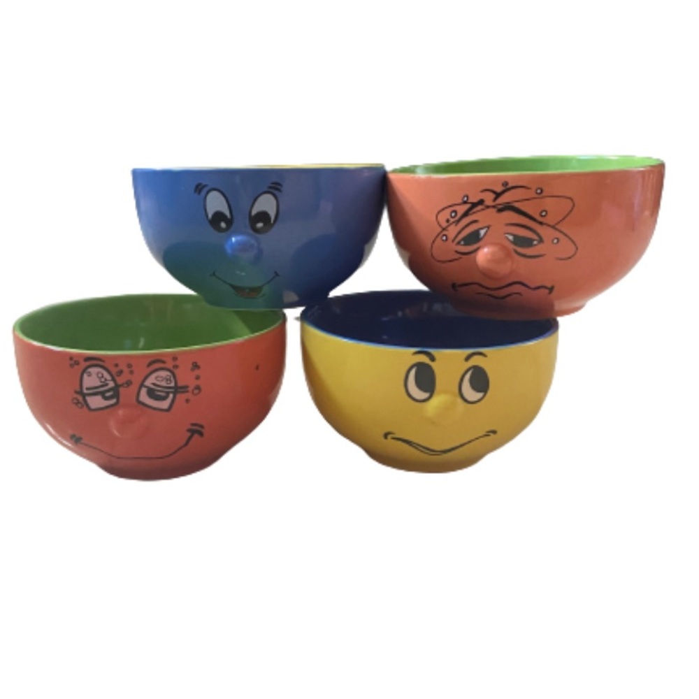 Vintage Face Bowls